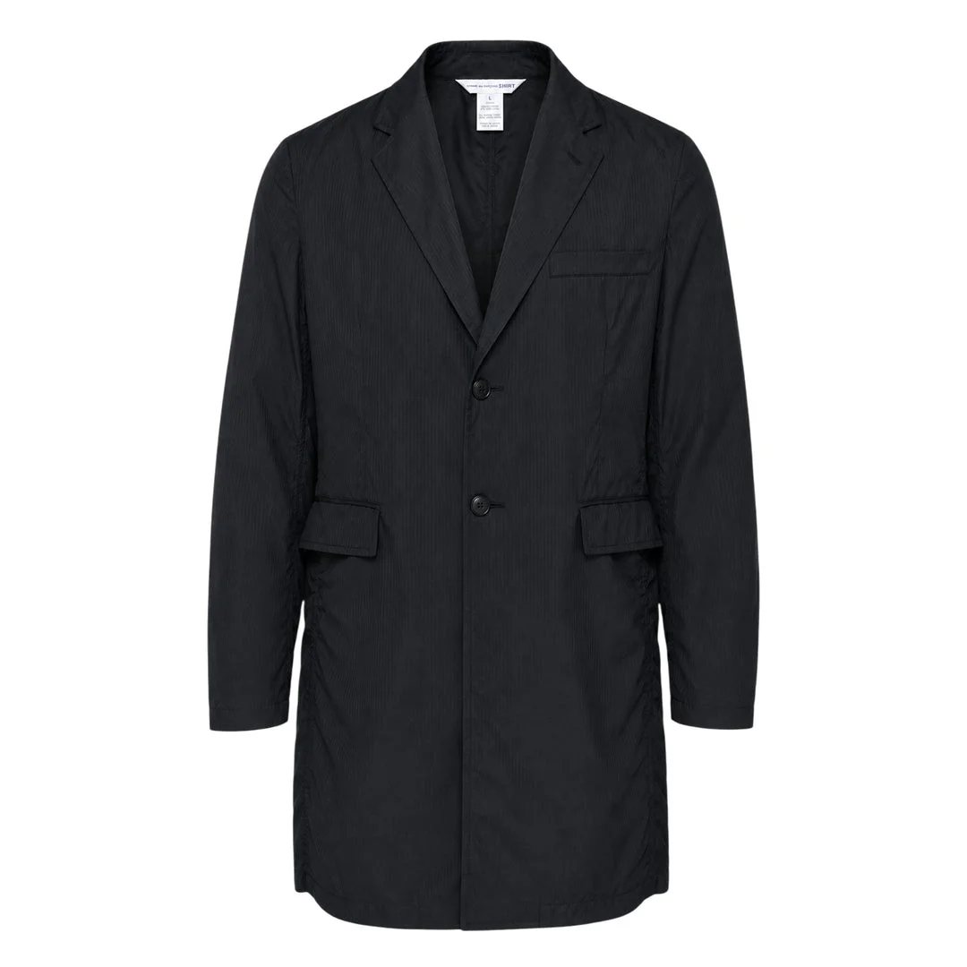Longline Tailored Blazer Coat - 1