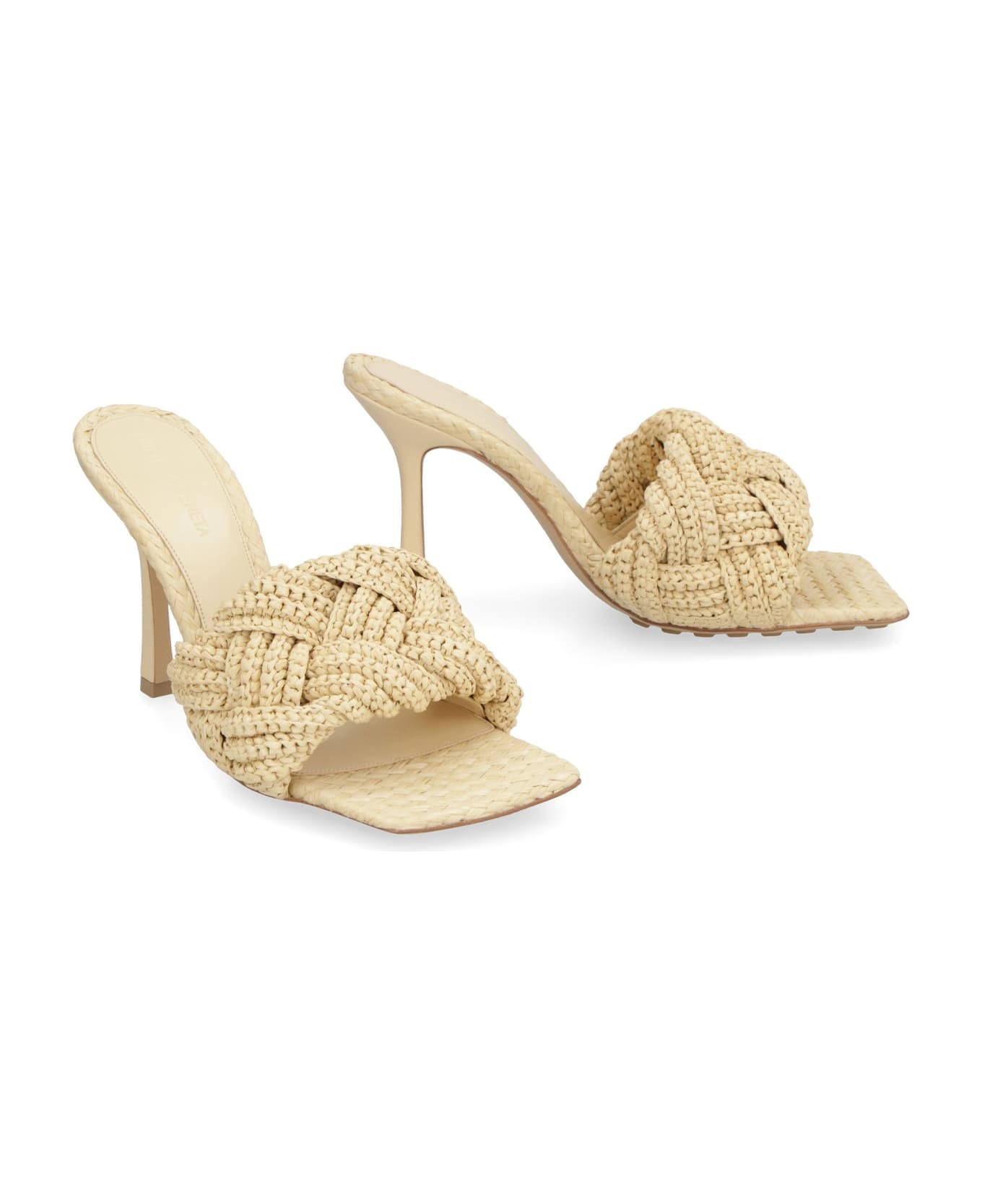 Lido Raffia Mules - 3