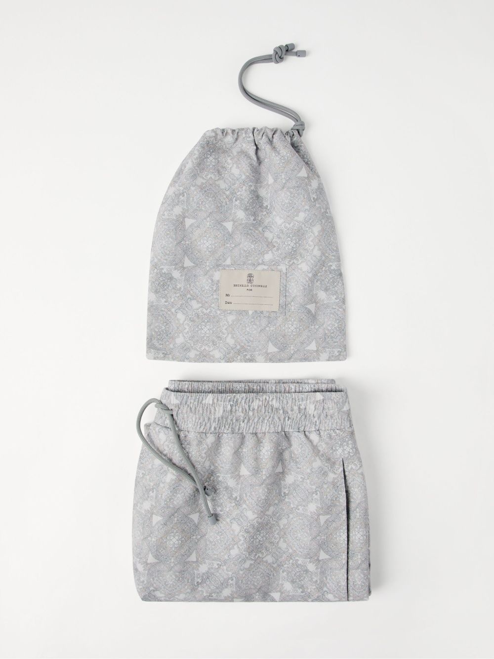 paisley-print swim shorts - 5