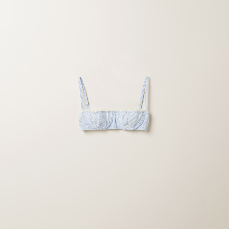 Poplin bra 1