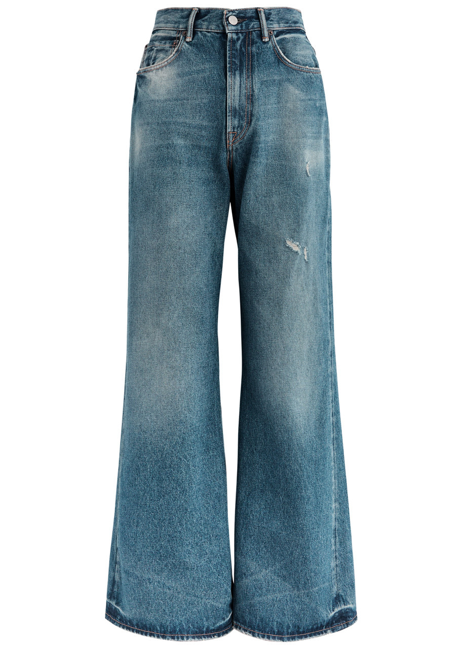 Acne Studios Distressed Wide-leg Jeans - 1