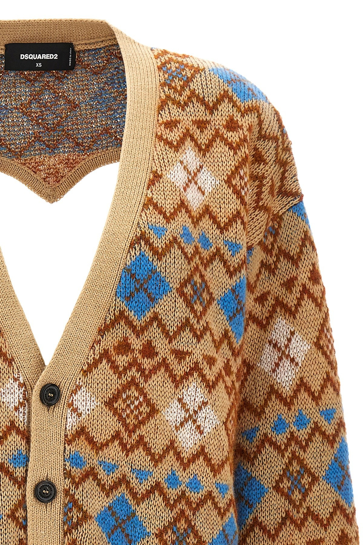 'Heart Vintage Shetland' cardigan - 4