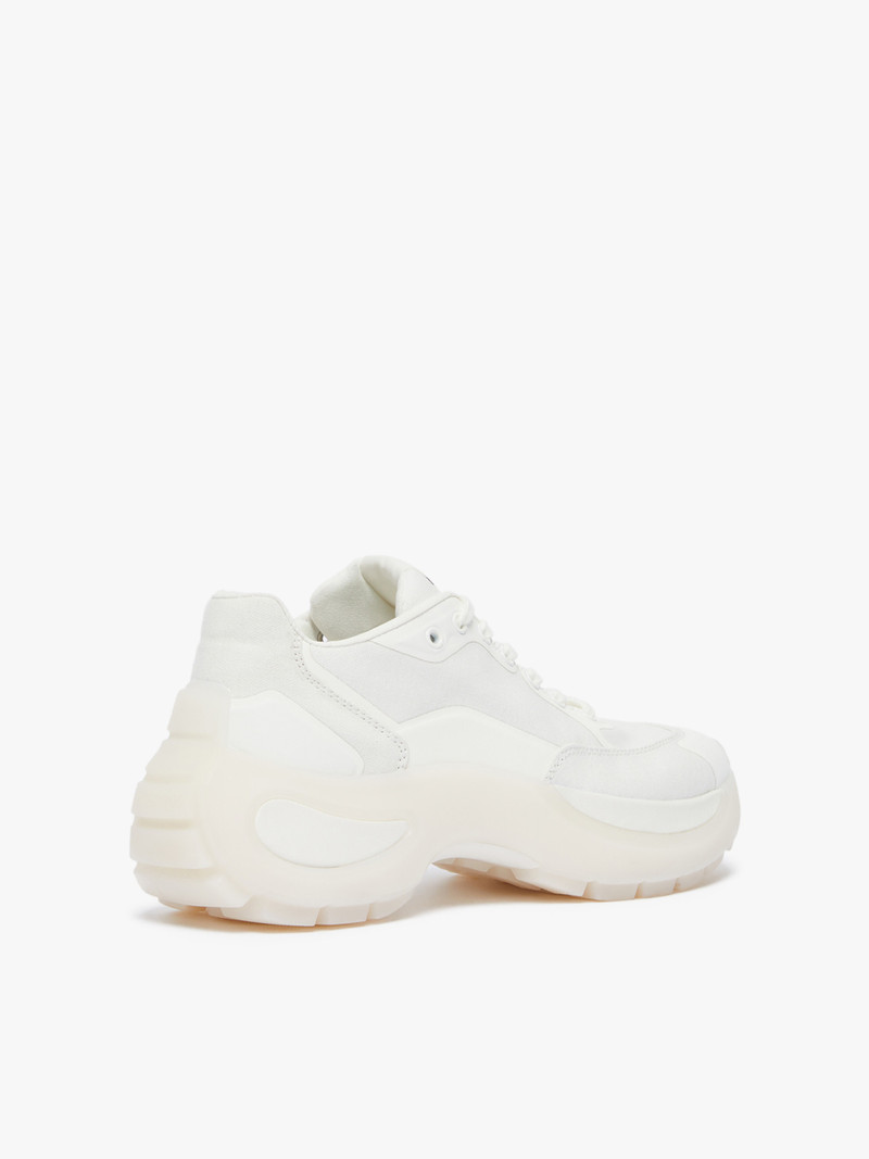 QUERCE Canvas sneakers with chunky soles 3