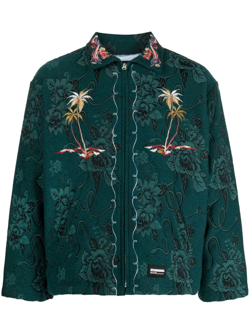 Souvenir jacquard shirt jacket 1
