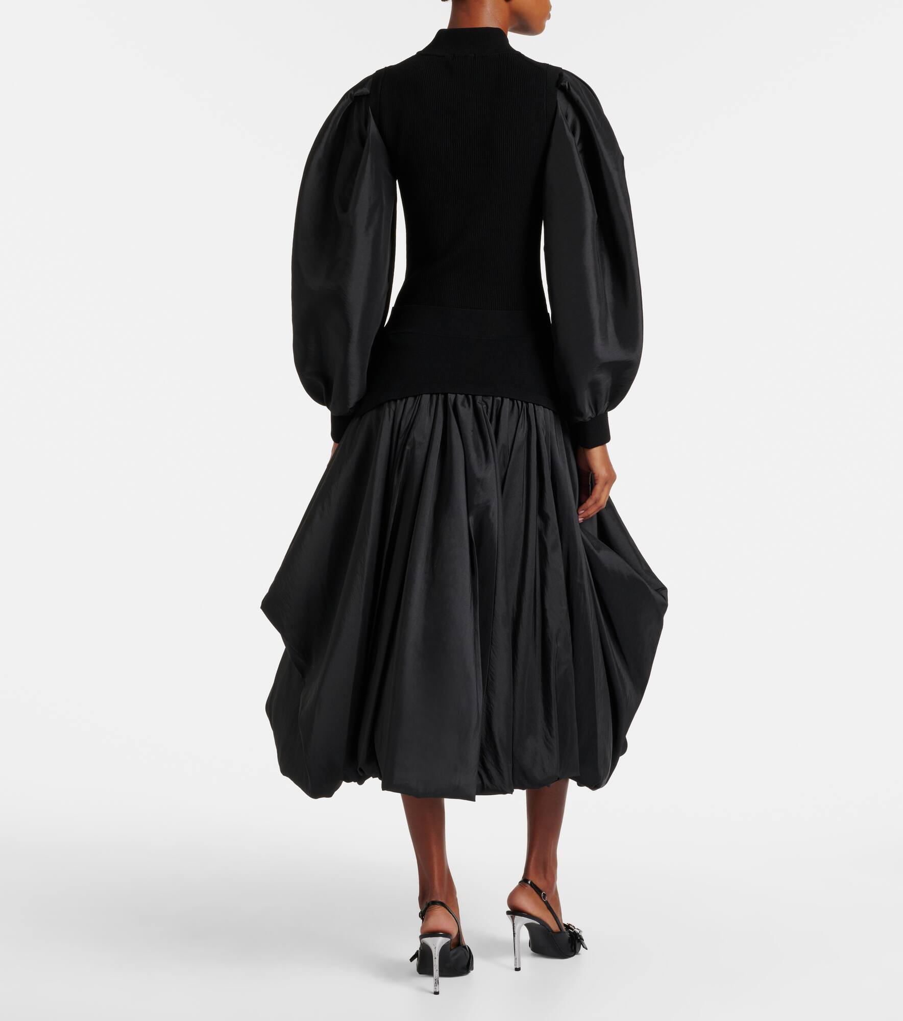 Corinn bubble midi skirt - 3