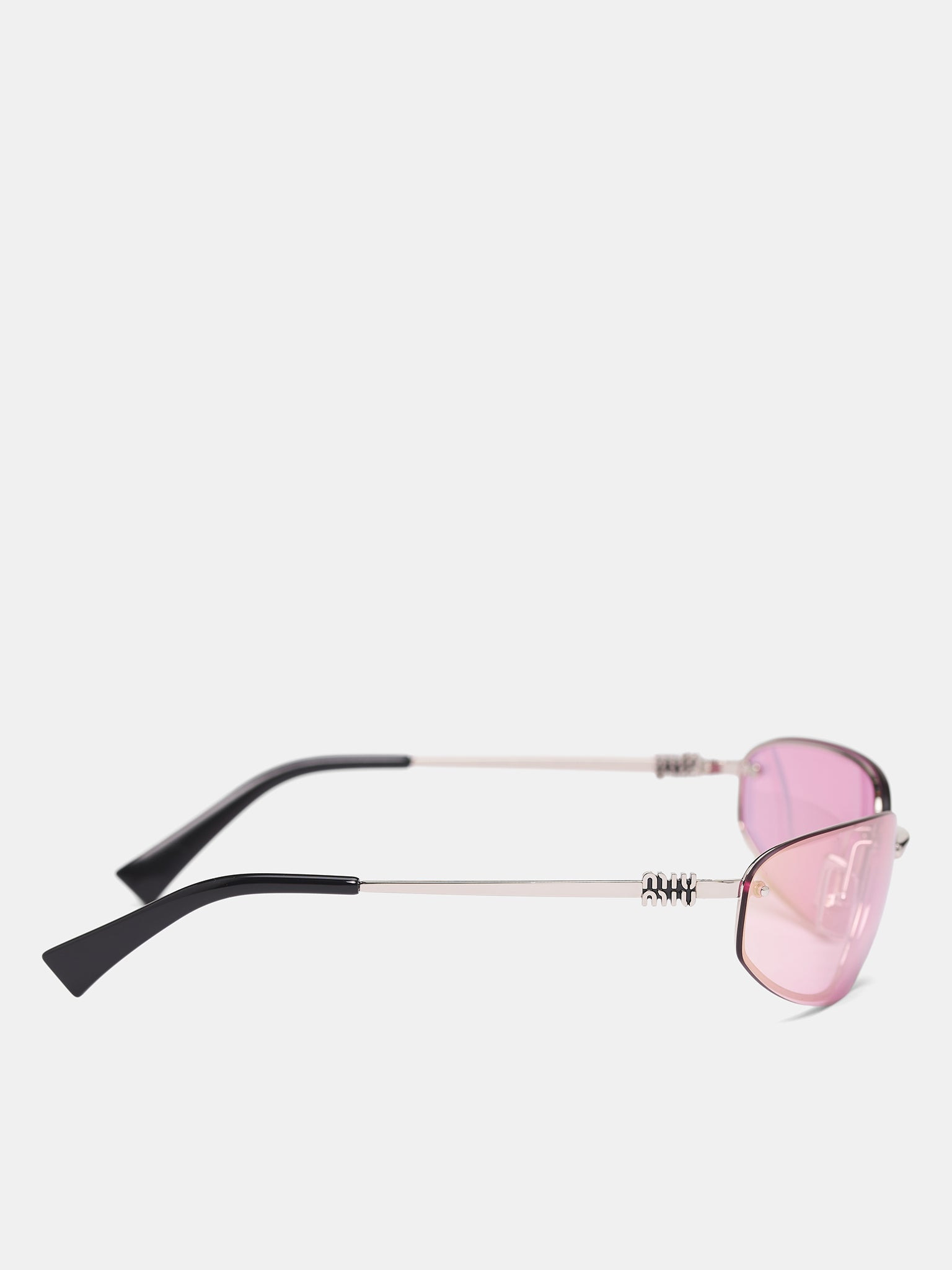 Silver MU-A50S Oval Sunglasses - 2