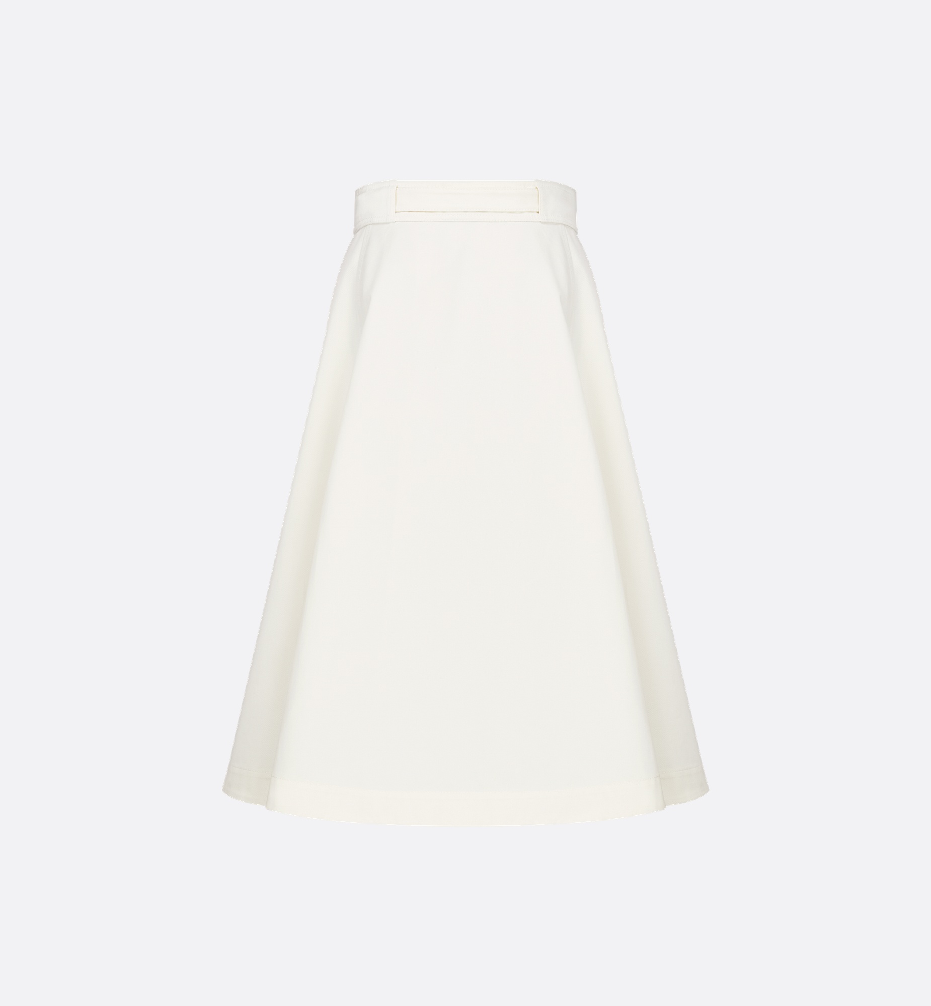 Mid-Length Belted Skirt - 6