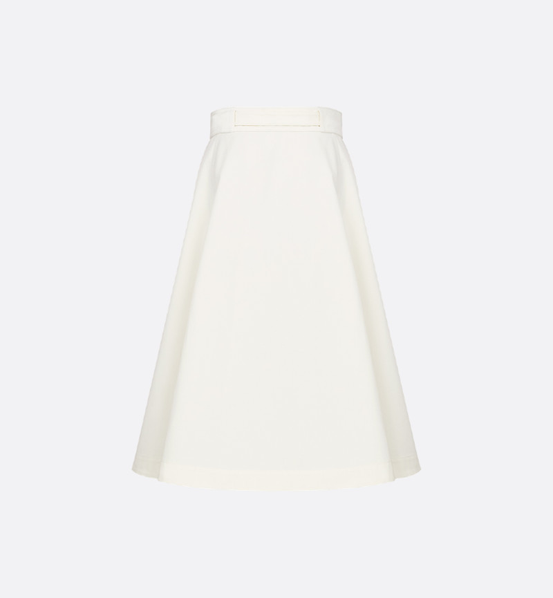 Mid-Length Belted Skirt 6