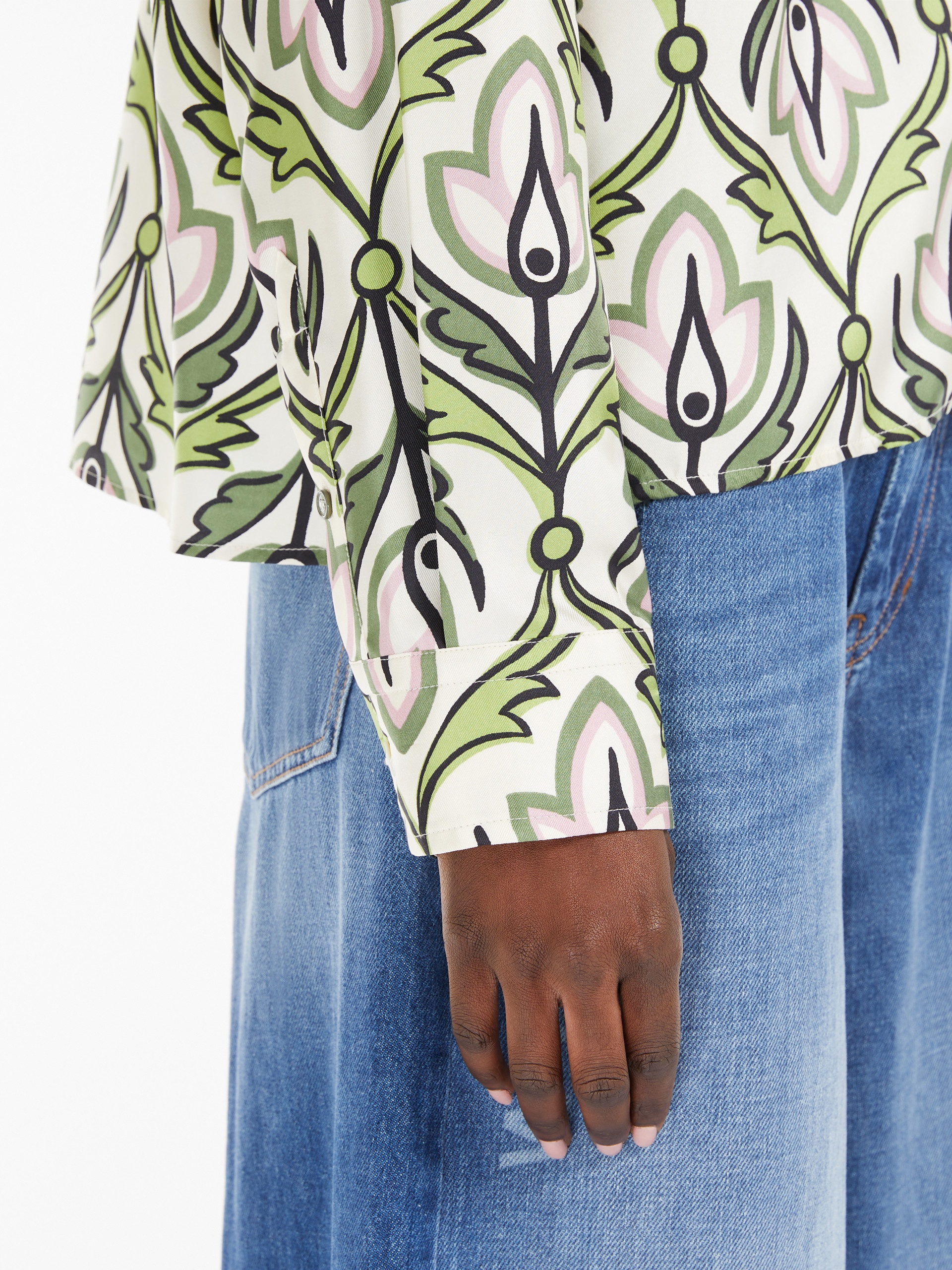 ENFASI Silk twill shirt - 6