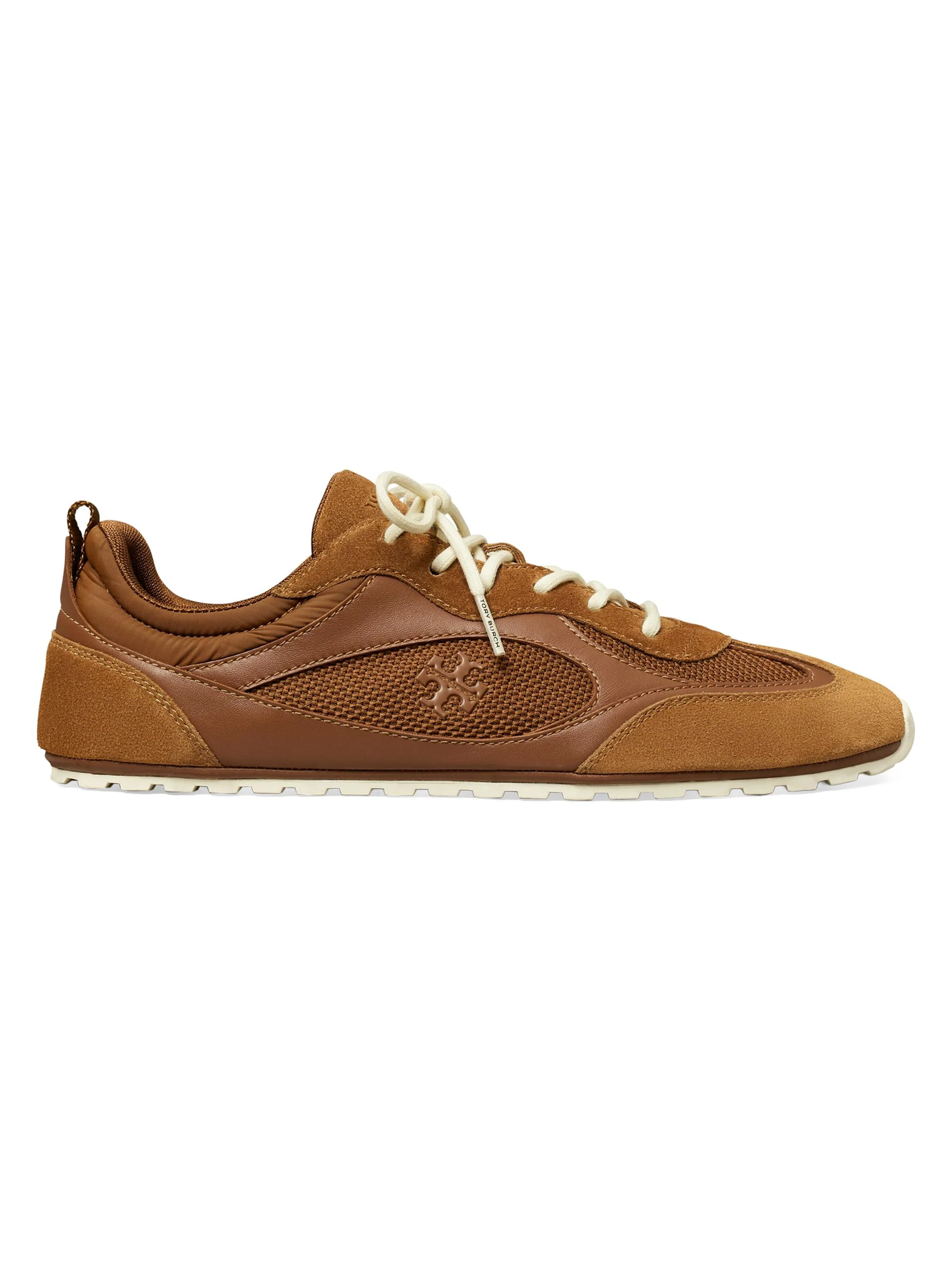 Women's Field Leather Sneakers - Cognac Brown - 1