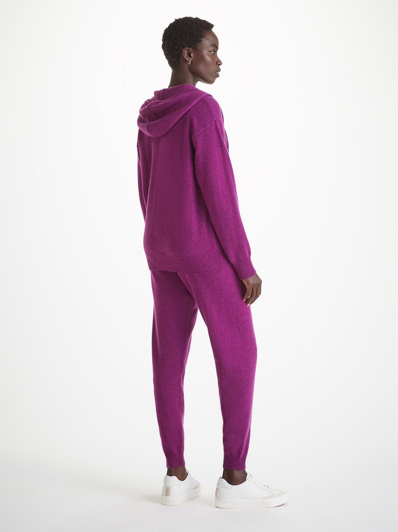 Women's Hoodie Daphne Cashmere Purple - 4