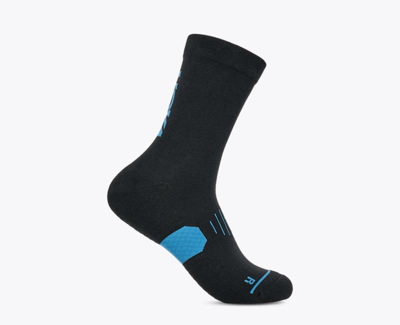 Gpx Crew Run Sock in Black 1