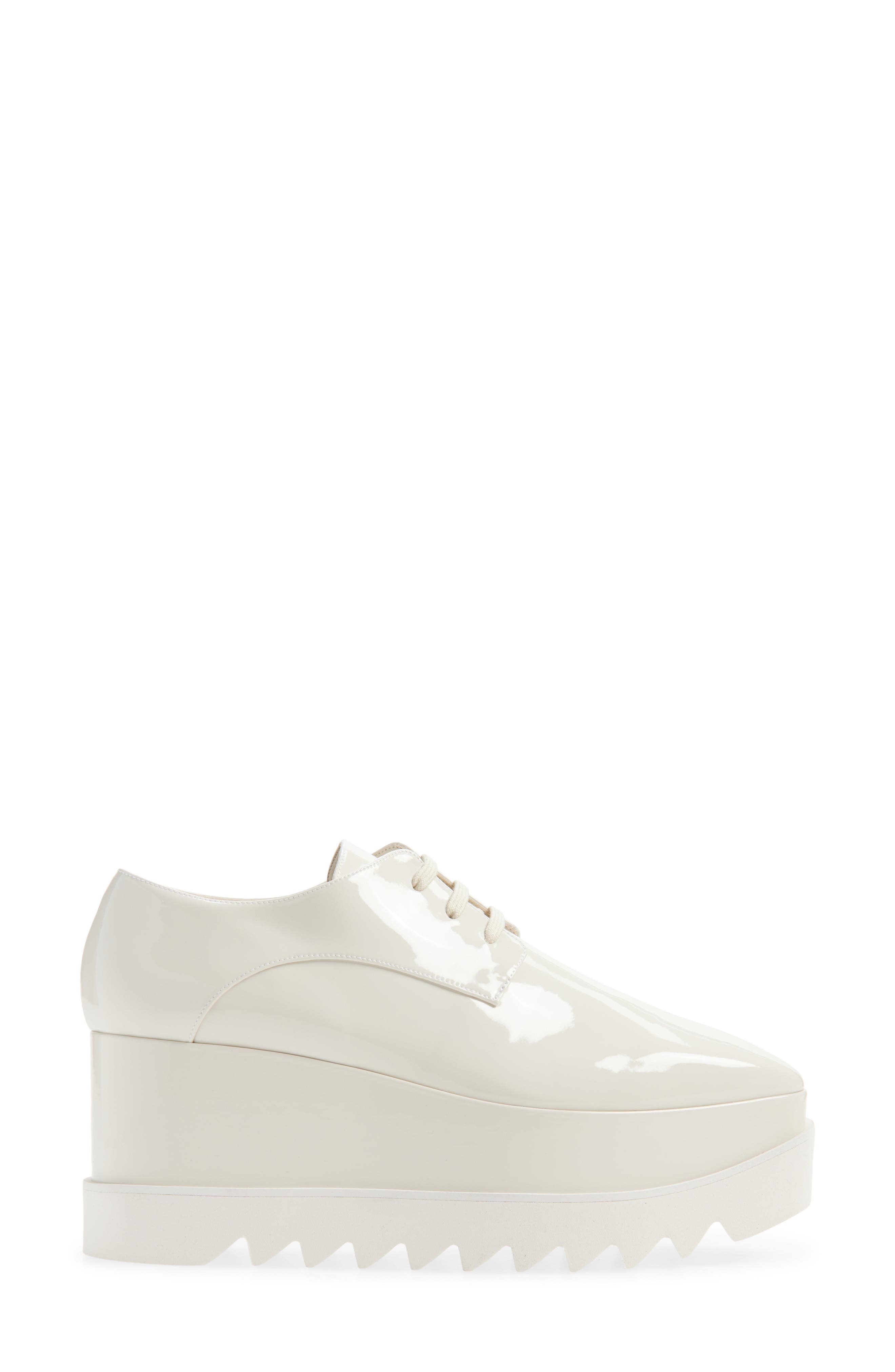 Stella McCartney Sneakelyse Platform Sneaker in Ivory at Nordstrom - 3