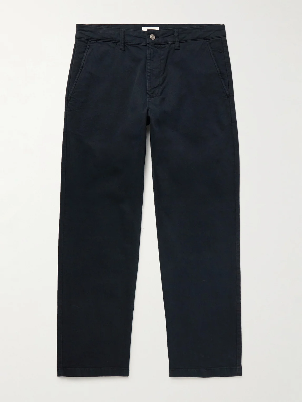 Aden 1923 Straight-Leg Organic Cotton-Blend Twill Chinos - 1