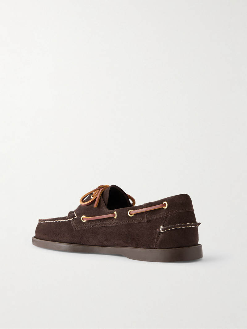 Portland Artisan Suede Boat Shoes 4