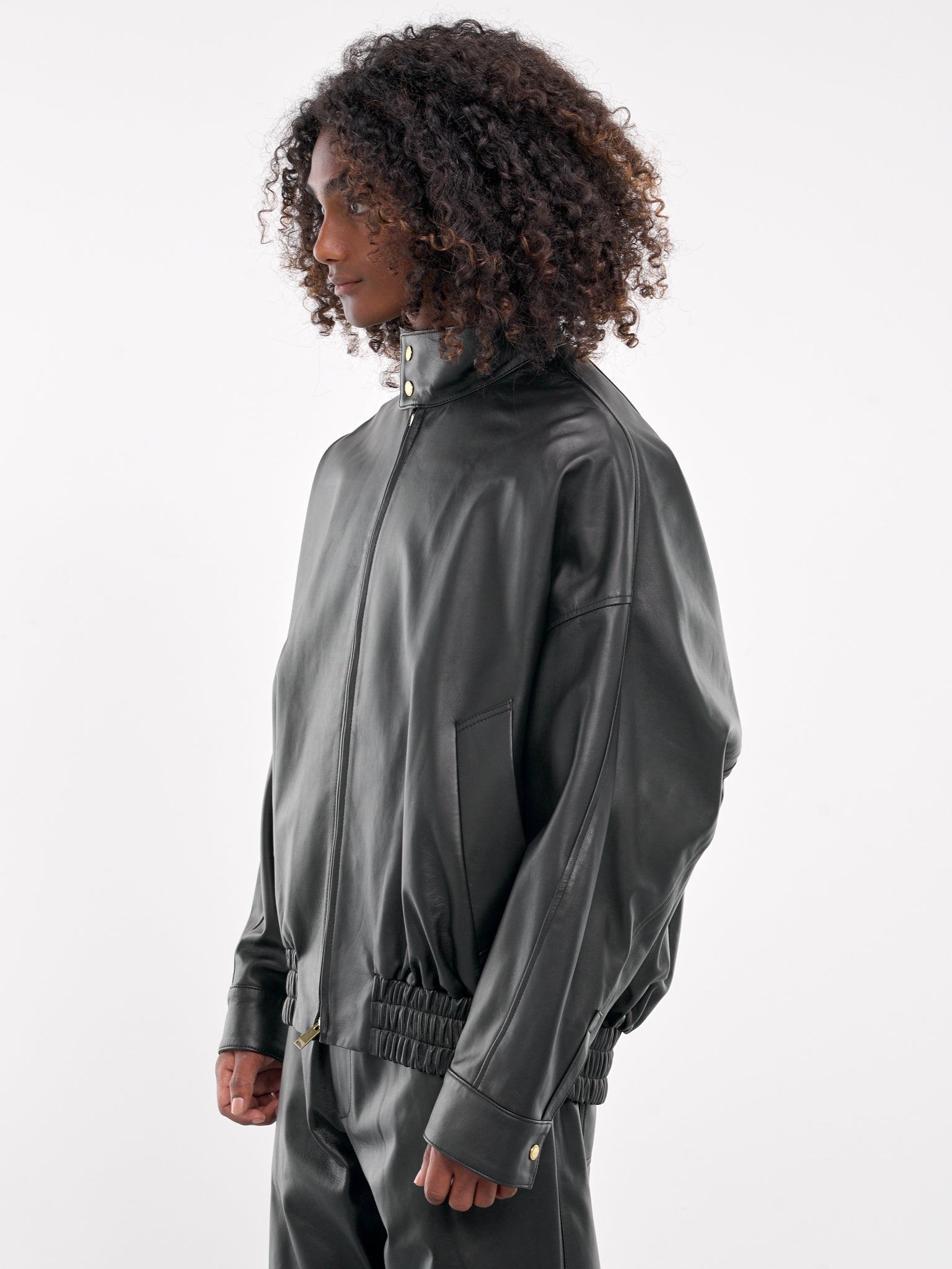 Nappa Leather Bomber Jacket - 2
