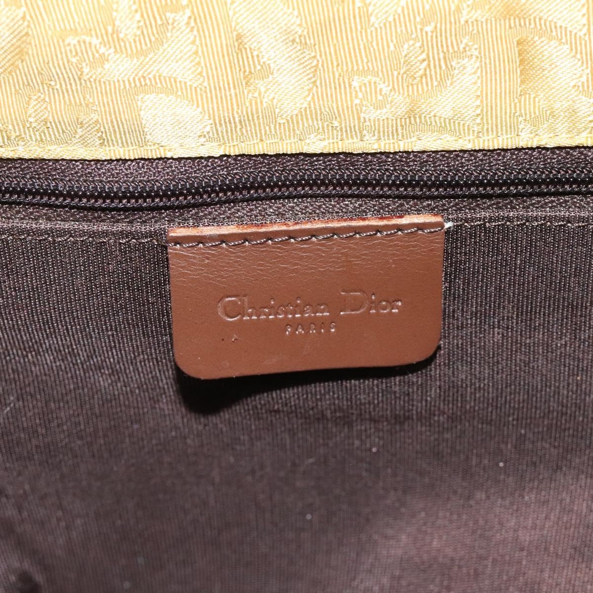 DIOR Trotter Canvas Tote Bag Yellow - 14