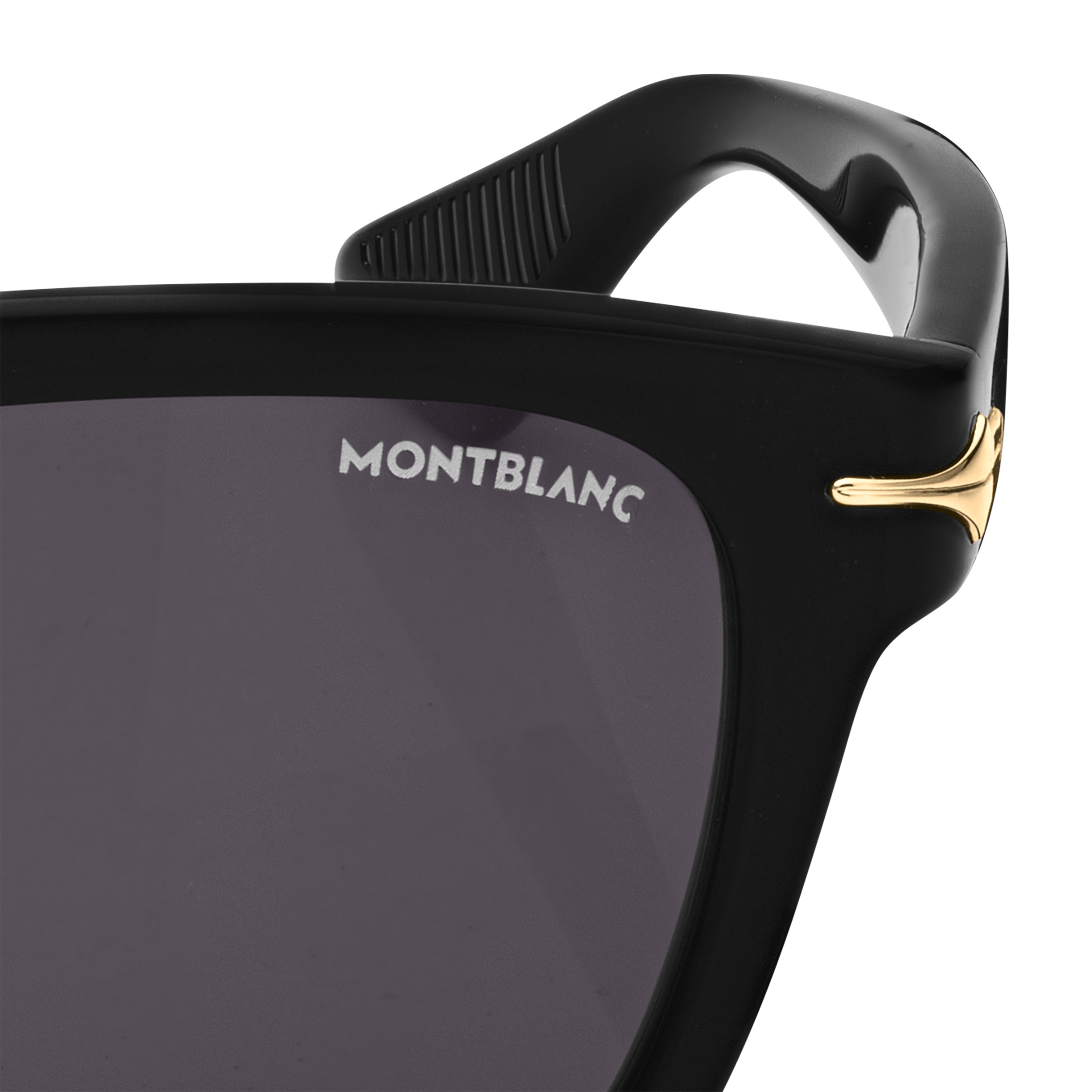 Squared Sunglasses with Black Colored Acetate Frame (S) - 3