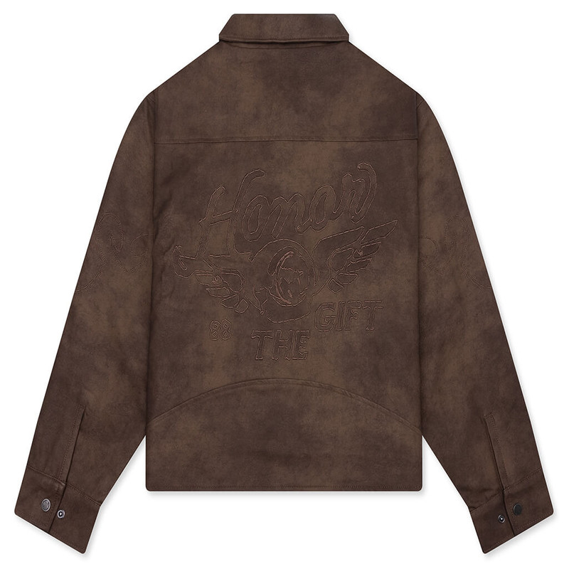 HONOR THE GIFT AGED JACKET - BROWN outlook