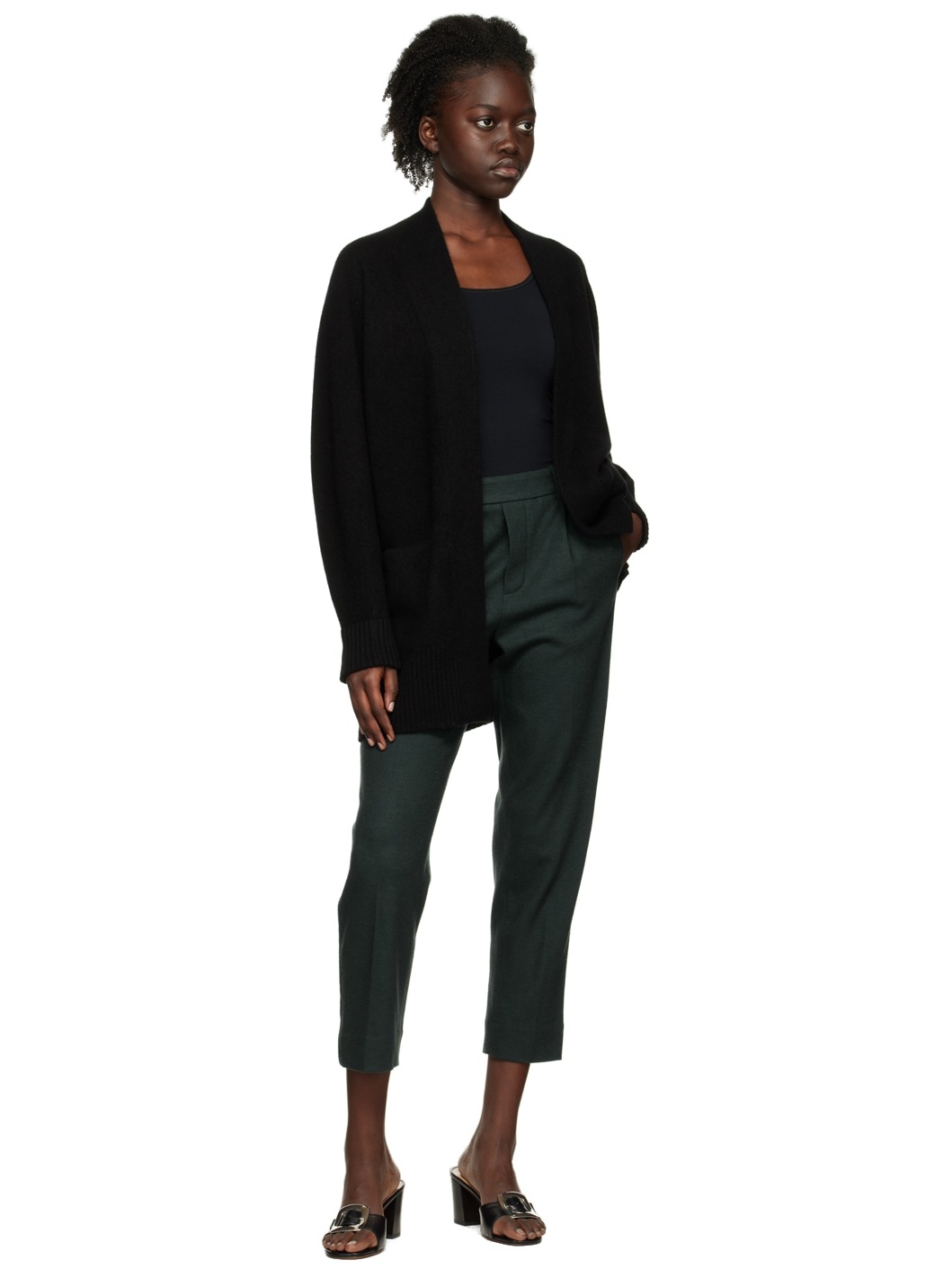 Green Cozy Trousers - 4