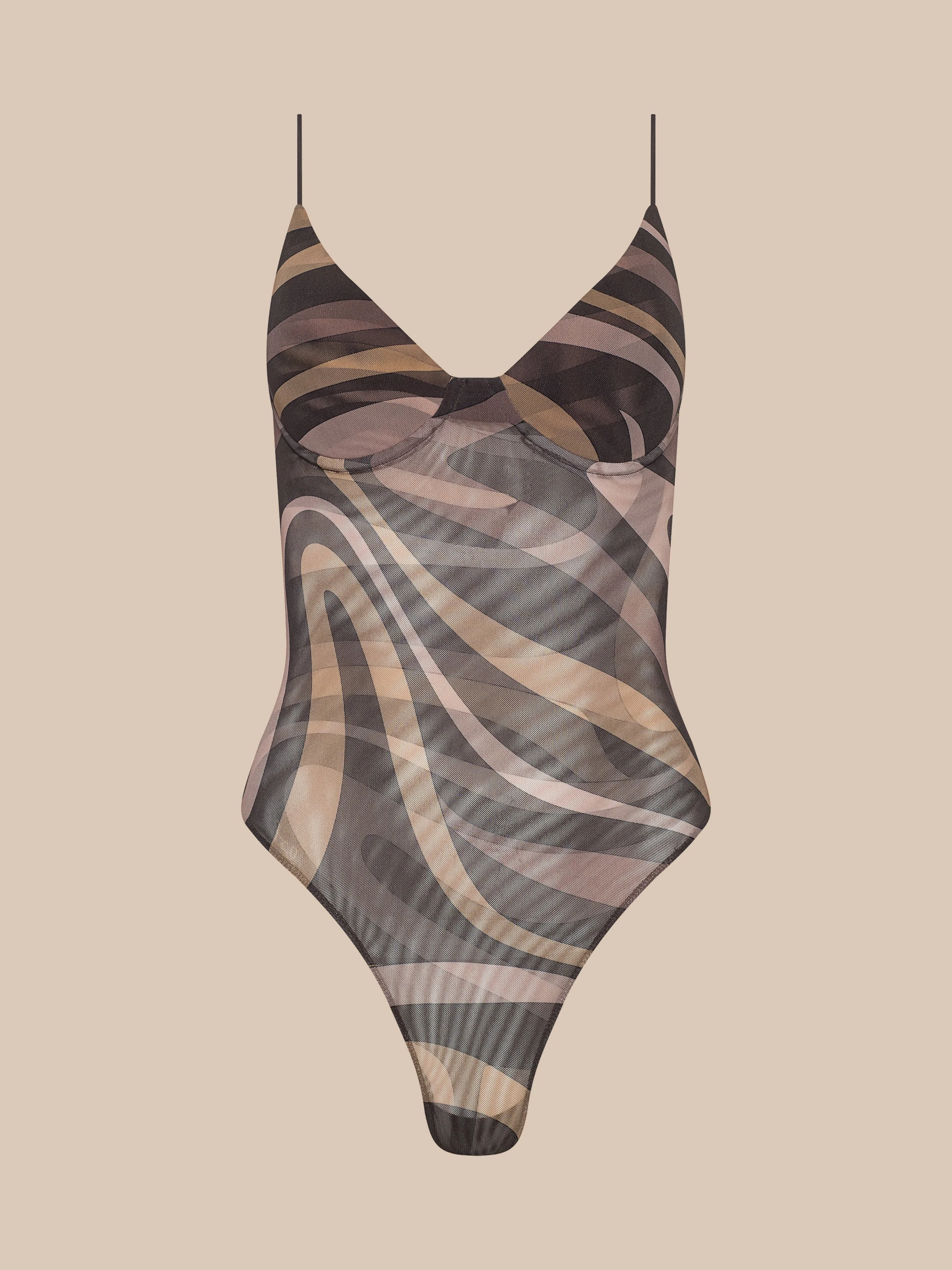 Elowen Mesh Bodysuit - 1