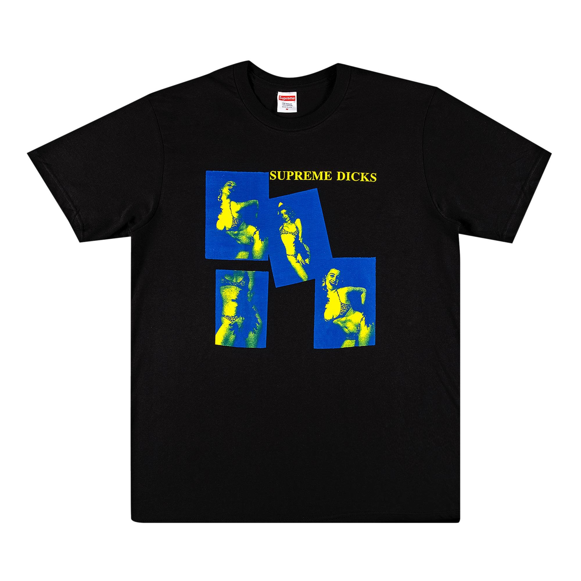 Supreme Supreme Dicks Tee 'Black' | goat | REVERSIBLE