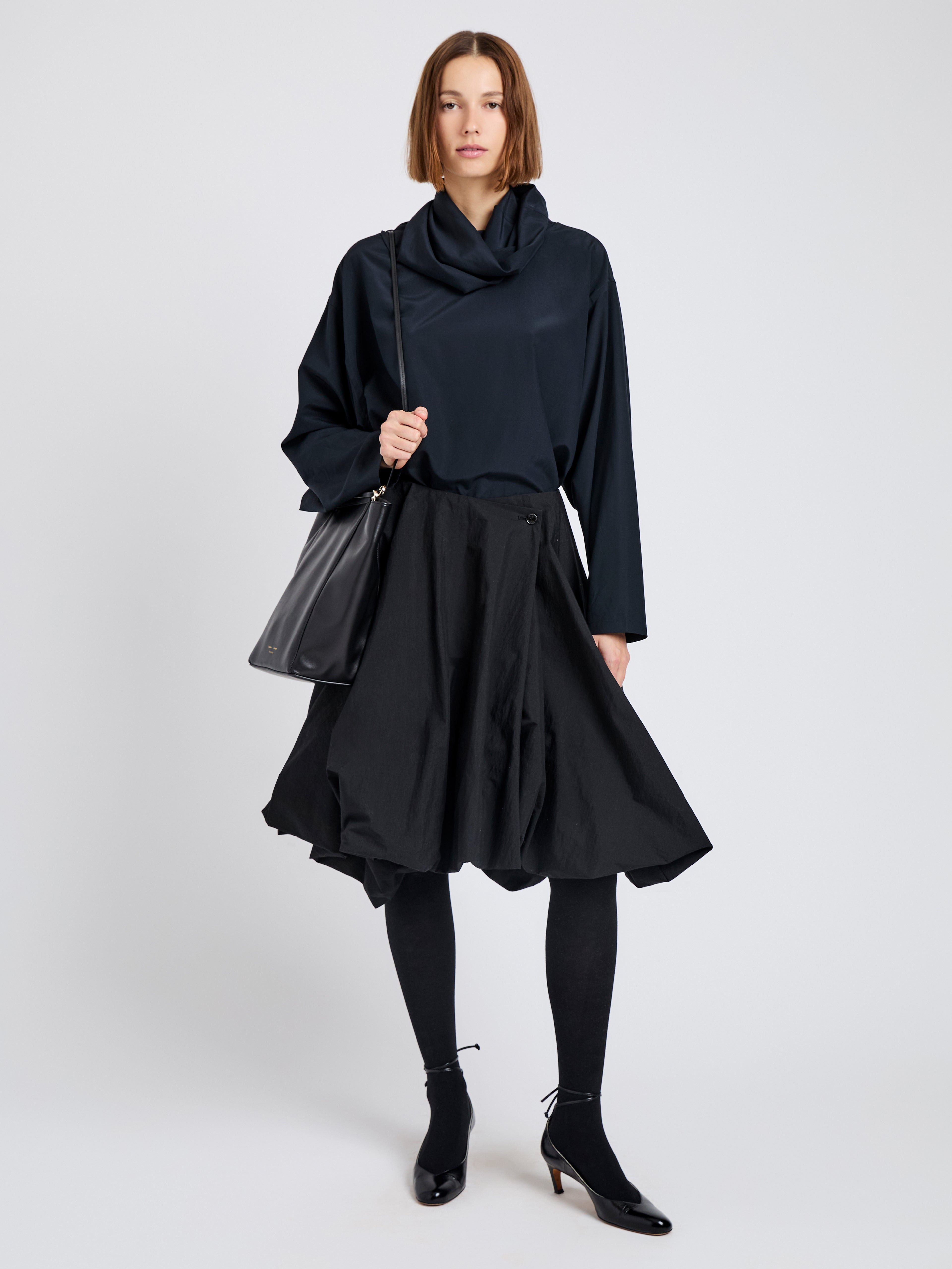 Solene Top in Silk Viscose - 7