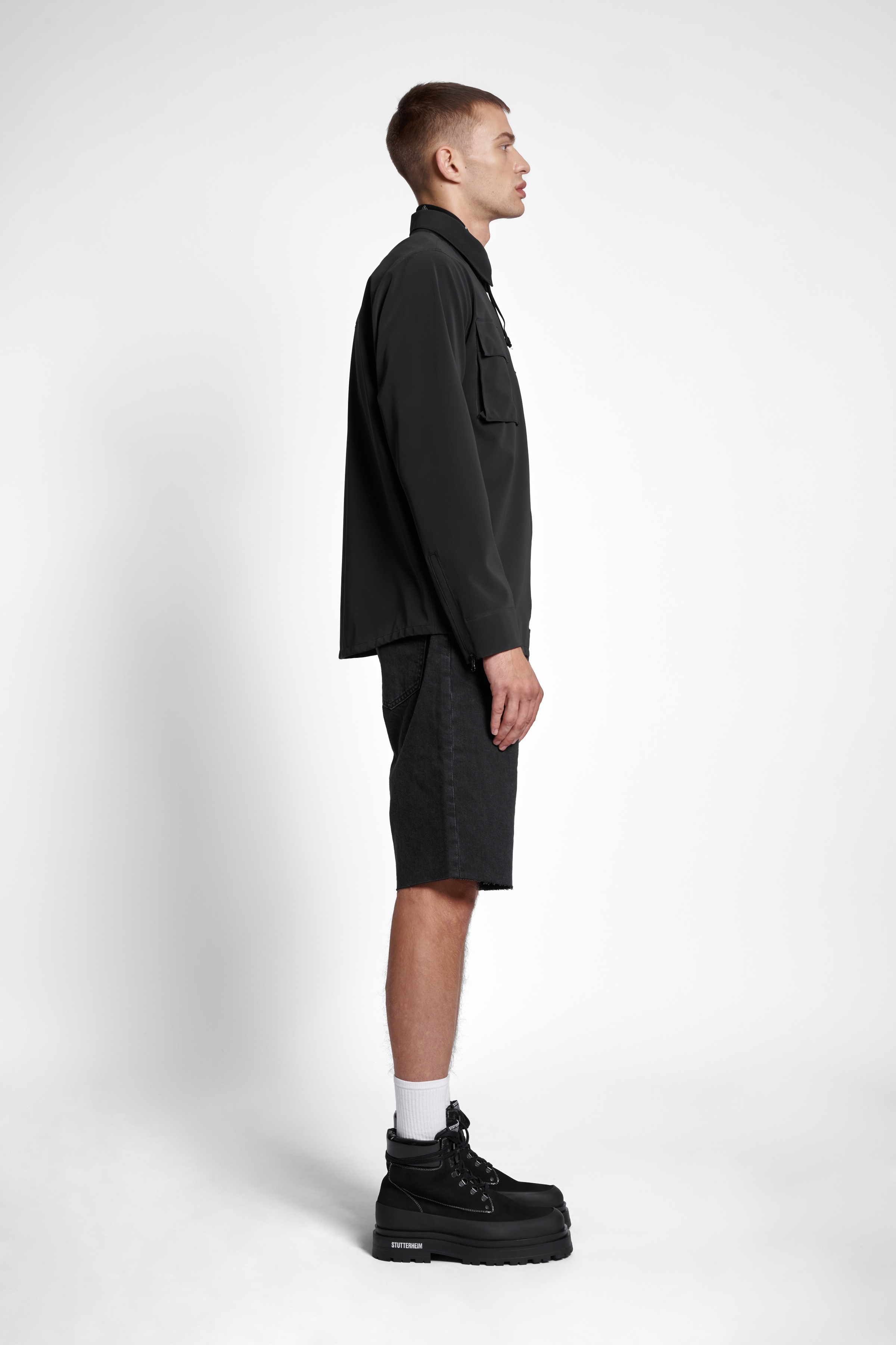 Vitaberg Matte Overshirt Black - 3