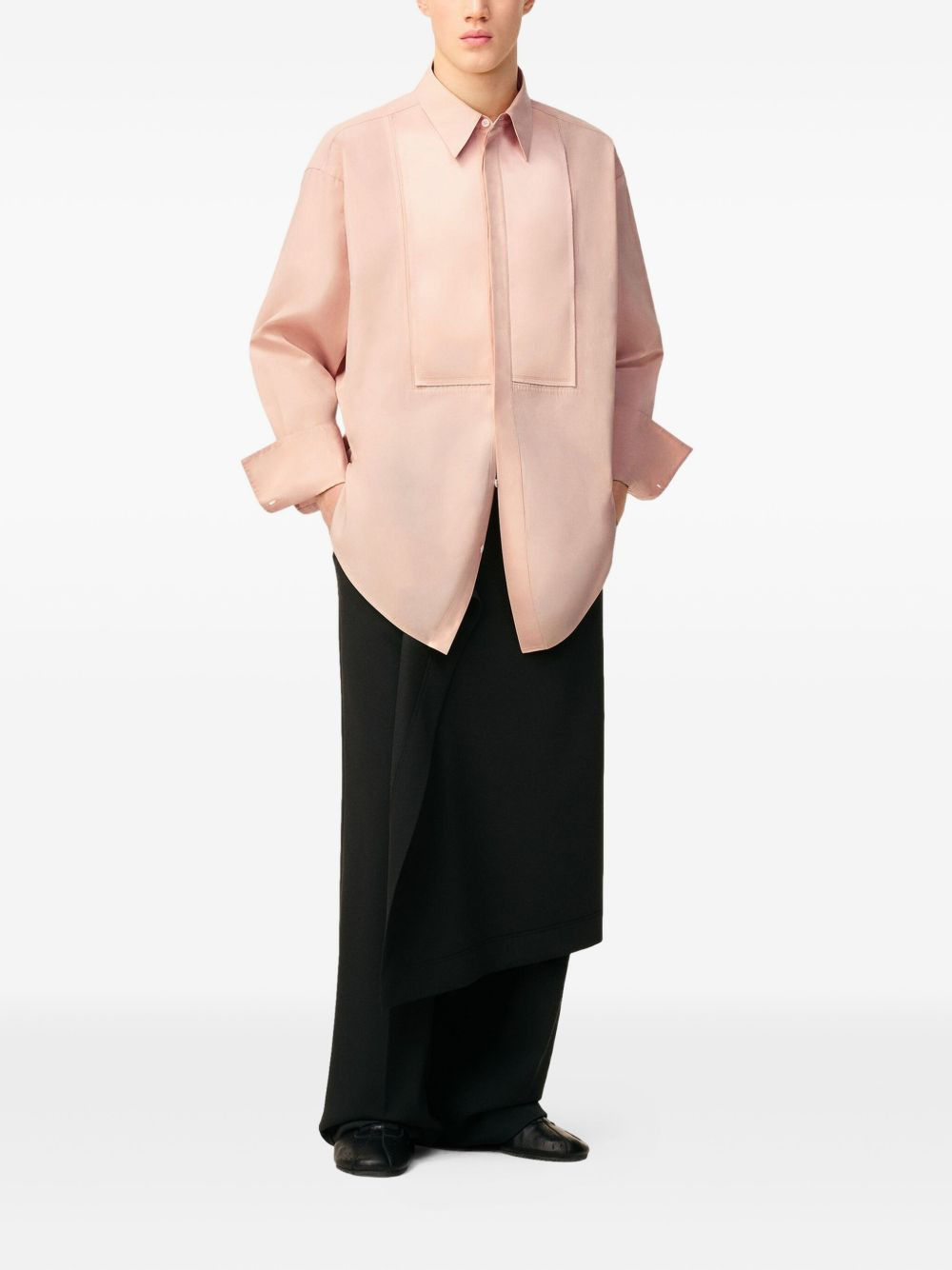 Oversized cotton shirt - 3