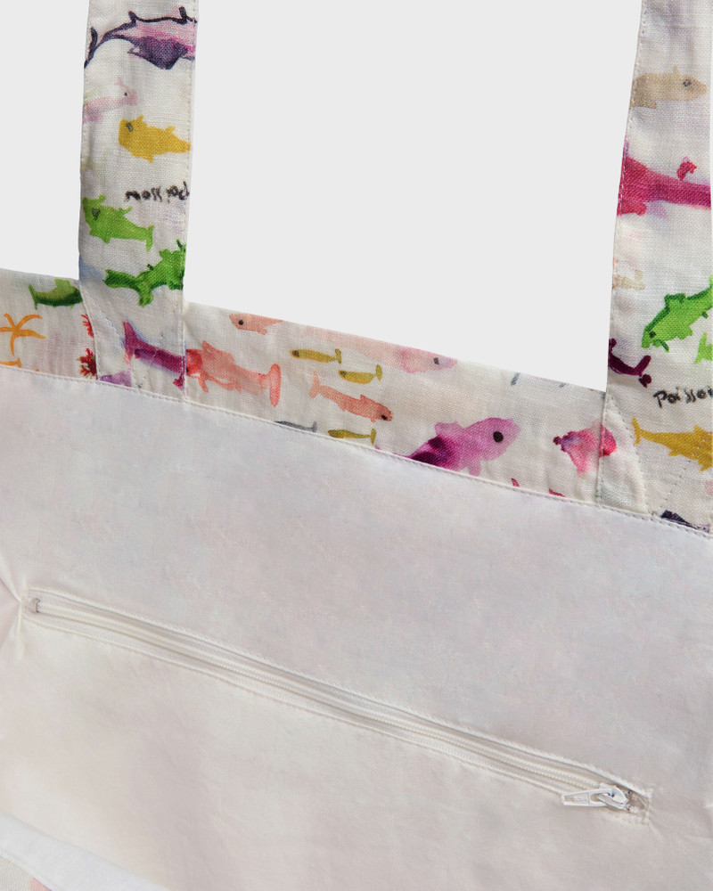 LINEN TOTE BAG PESCADOR - VBQ X FABRICE HYBER 4
