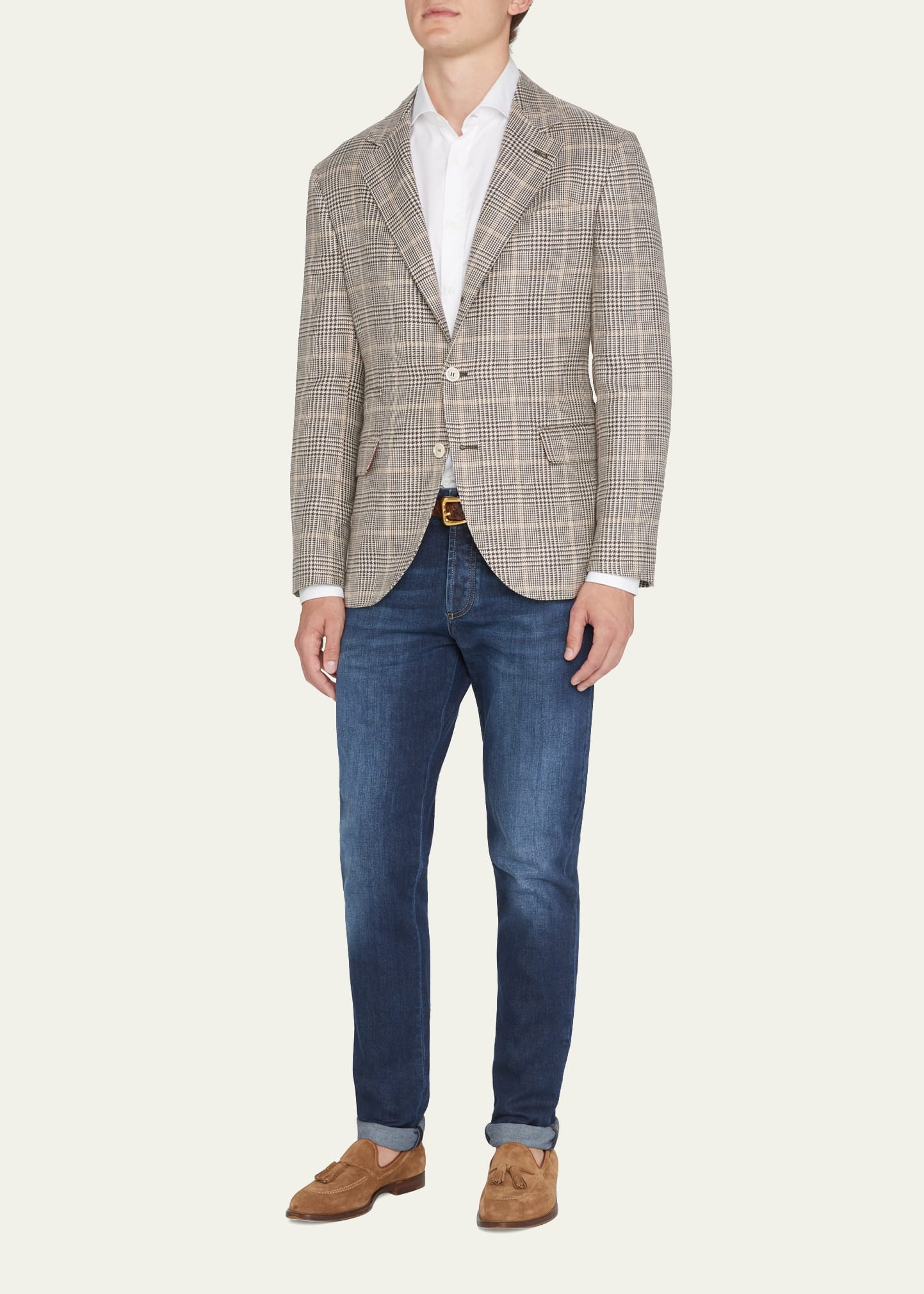 Men's 5-Pocket Denim Jeans - 2