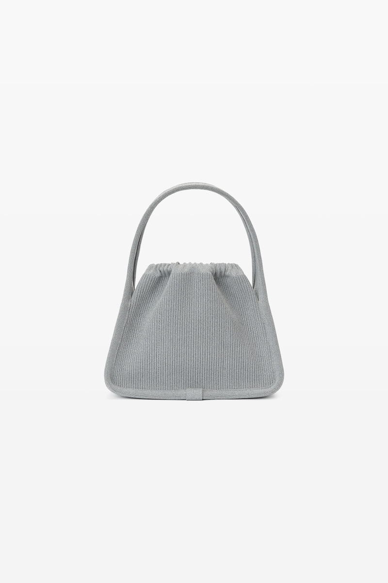 RYAN SMALL BAG IN REFLECTIVE RIB KNIT 5