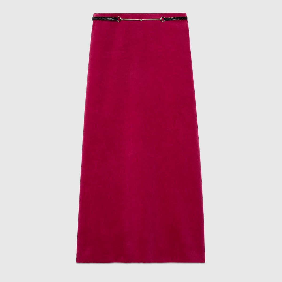 スカート GUCCI FUCHSIA VELVET SKIRT Gucci | Velvet Midi Skirt | Midi Skirts | Cruise Fashion