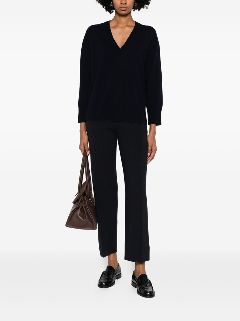 Max Mara high-waisted straight-leg trousers outlook