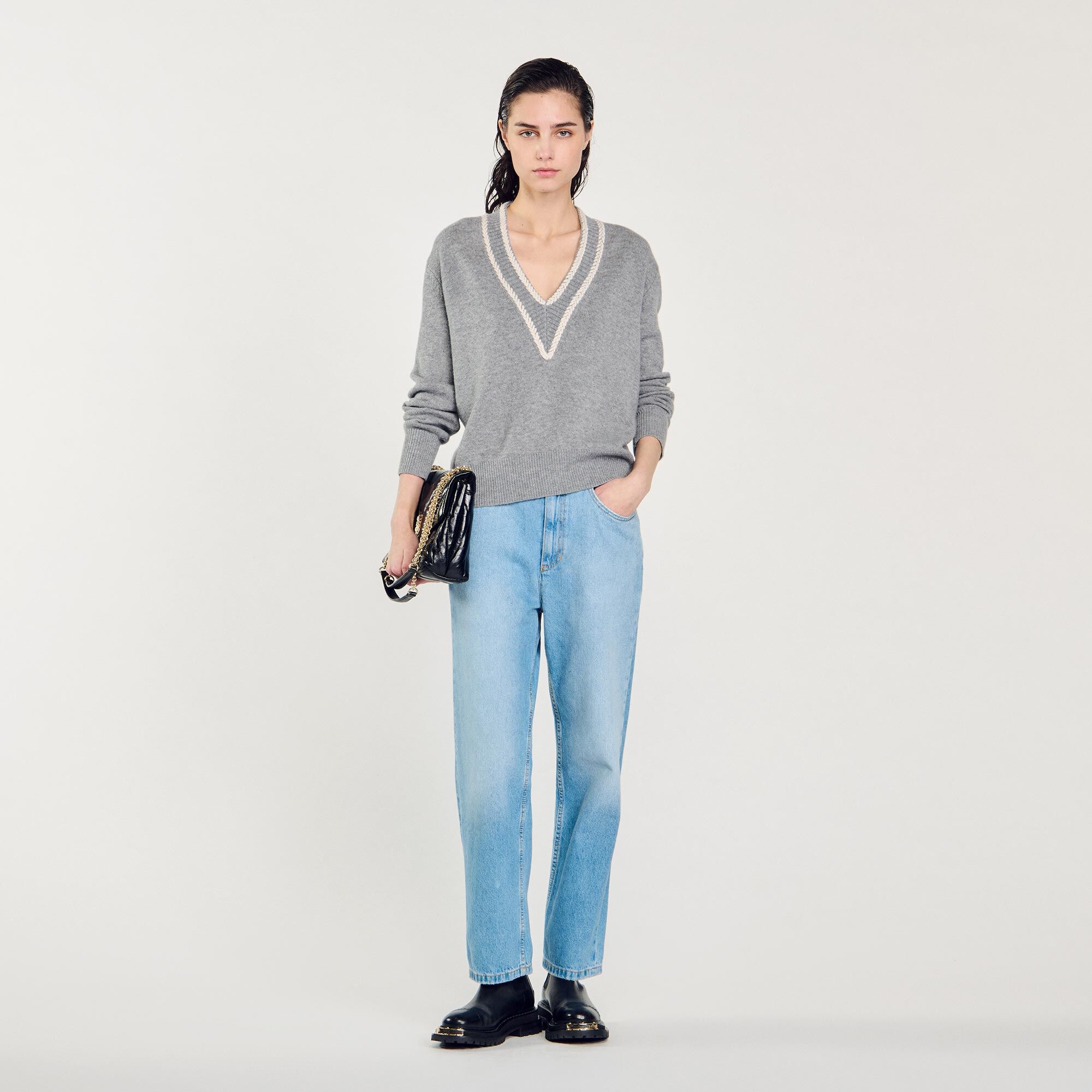 WOOL AND CASHMERE JUMPER - 2