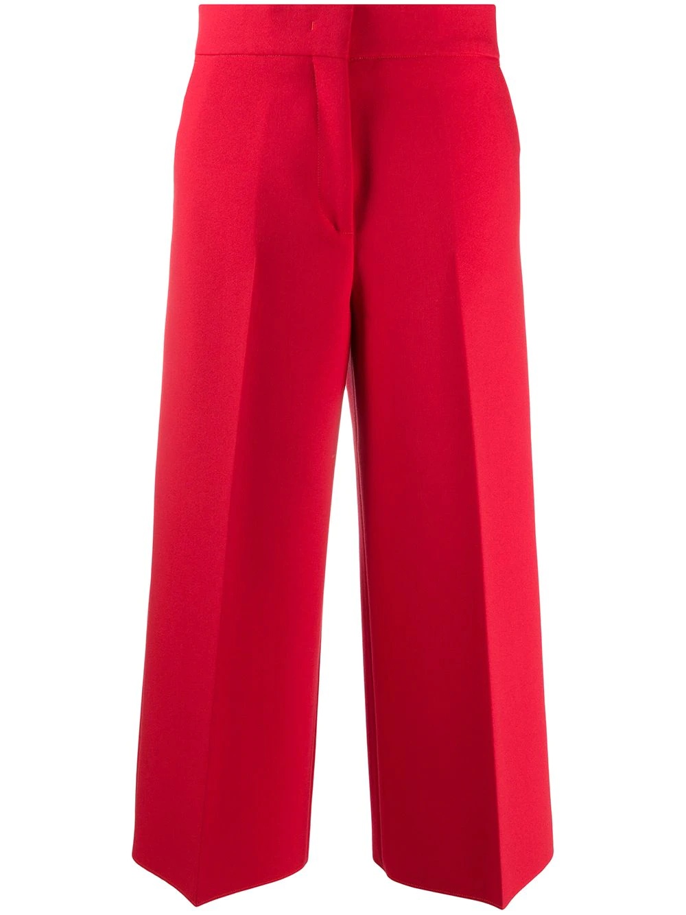 cropped tailored trousers - 1