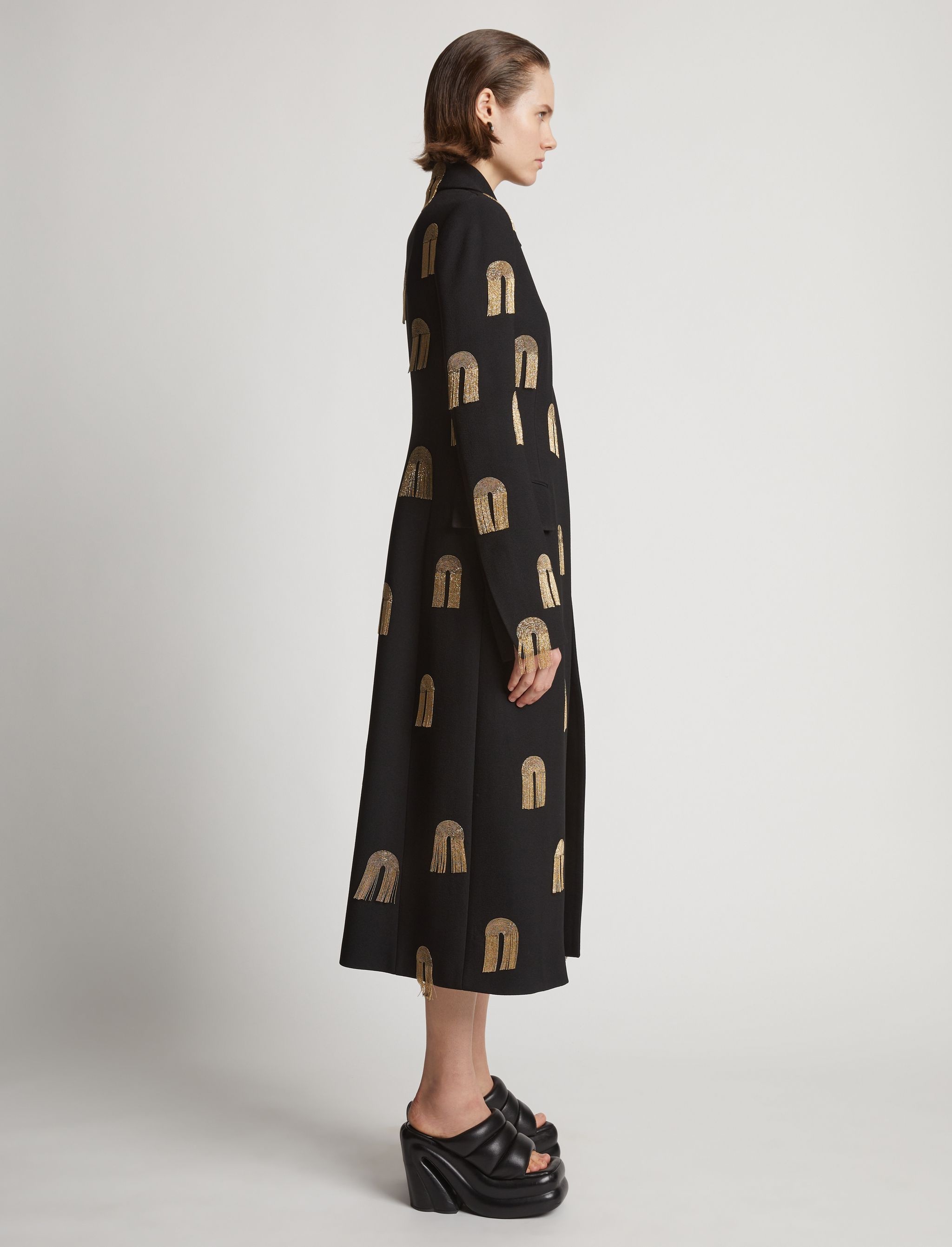 Embellished Coat - 3
