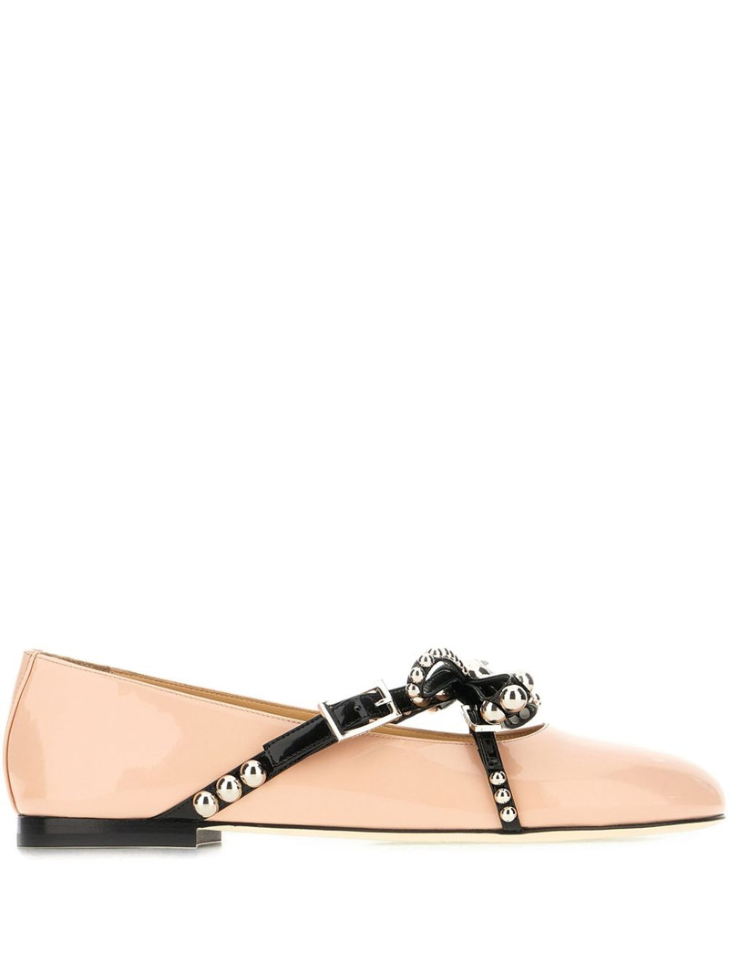 bow-detail ballerinas 1