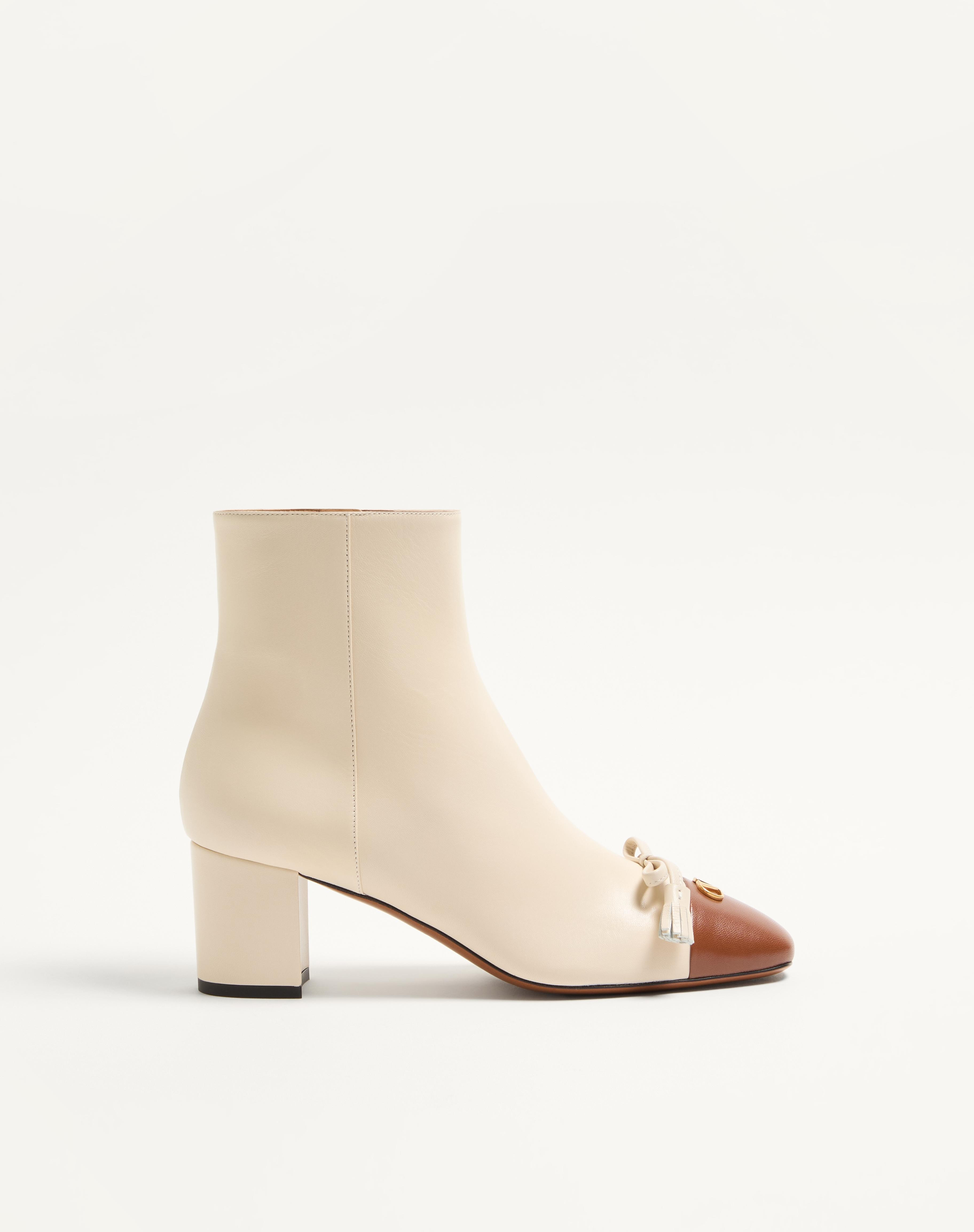 VALET DU ROI KIDSKIN LEATHER ANKLE BOOT 60MM - 1