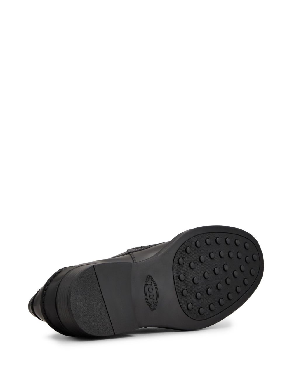 debossed-logo loafers - 4