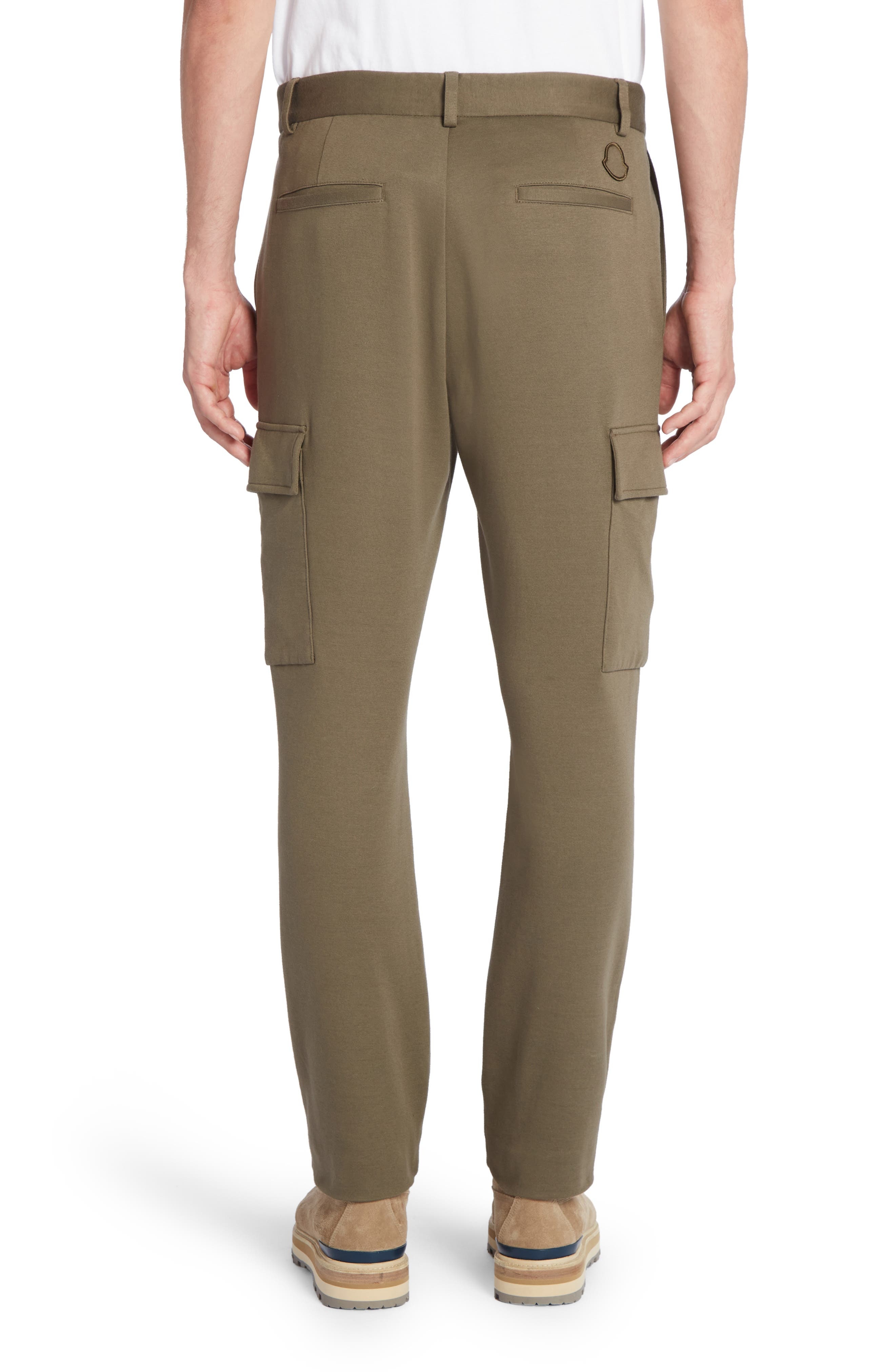 Cotton Blend Jersey Cargo Pants - 3