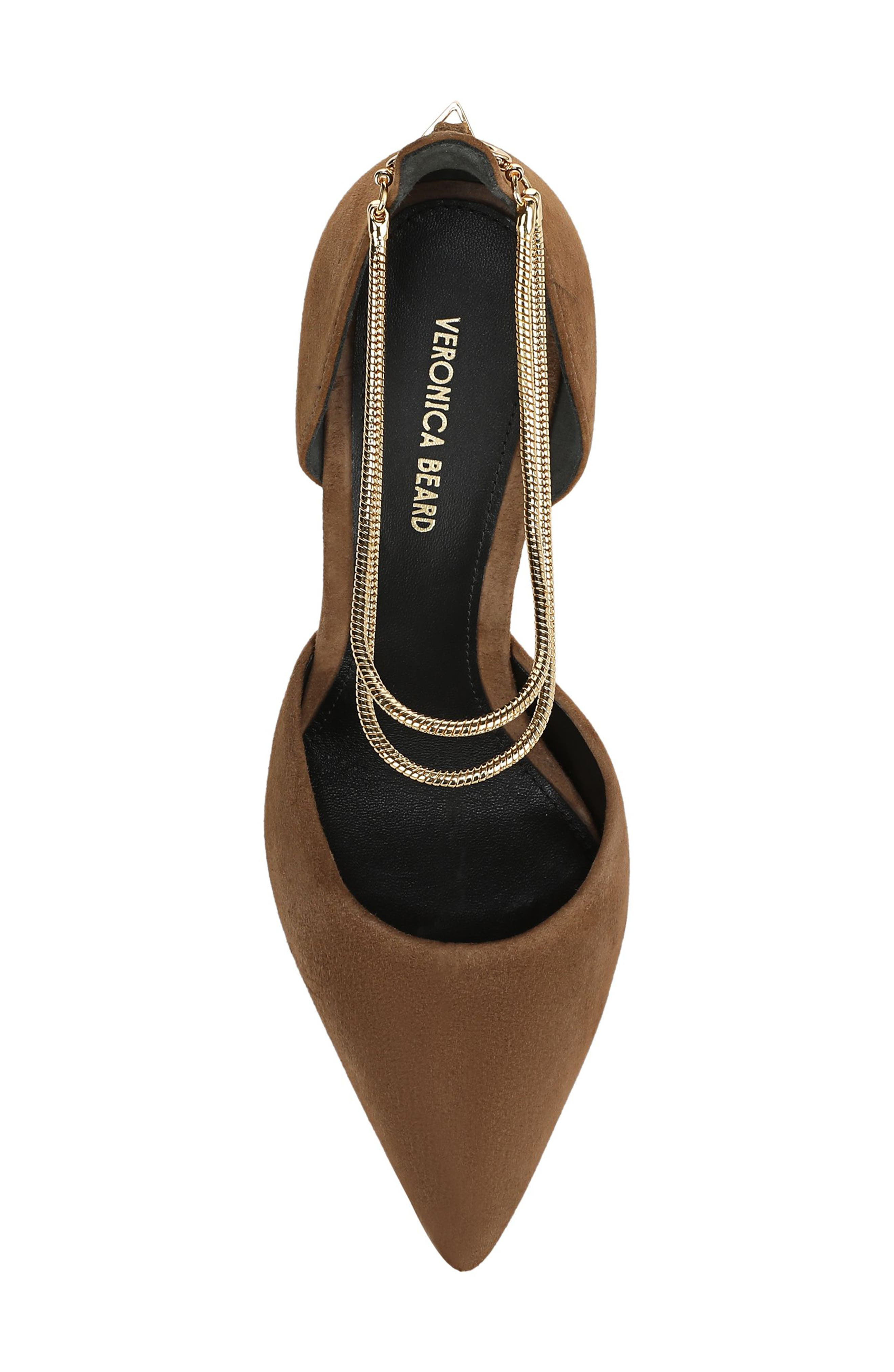 Veronica Beard Leandra Ankle Strap Pump in Hazelwood at Nordstrom - 5