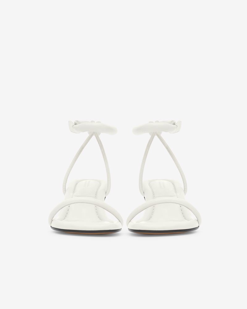 BERTEE LEATHER SANDALS - 5