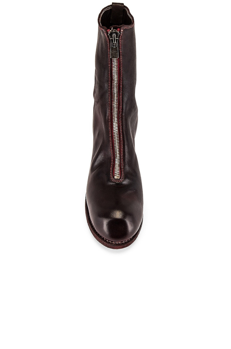 Full Grain Horse Front Zip Boot 4