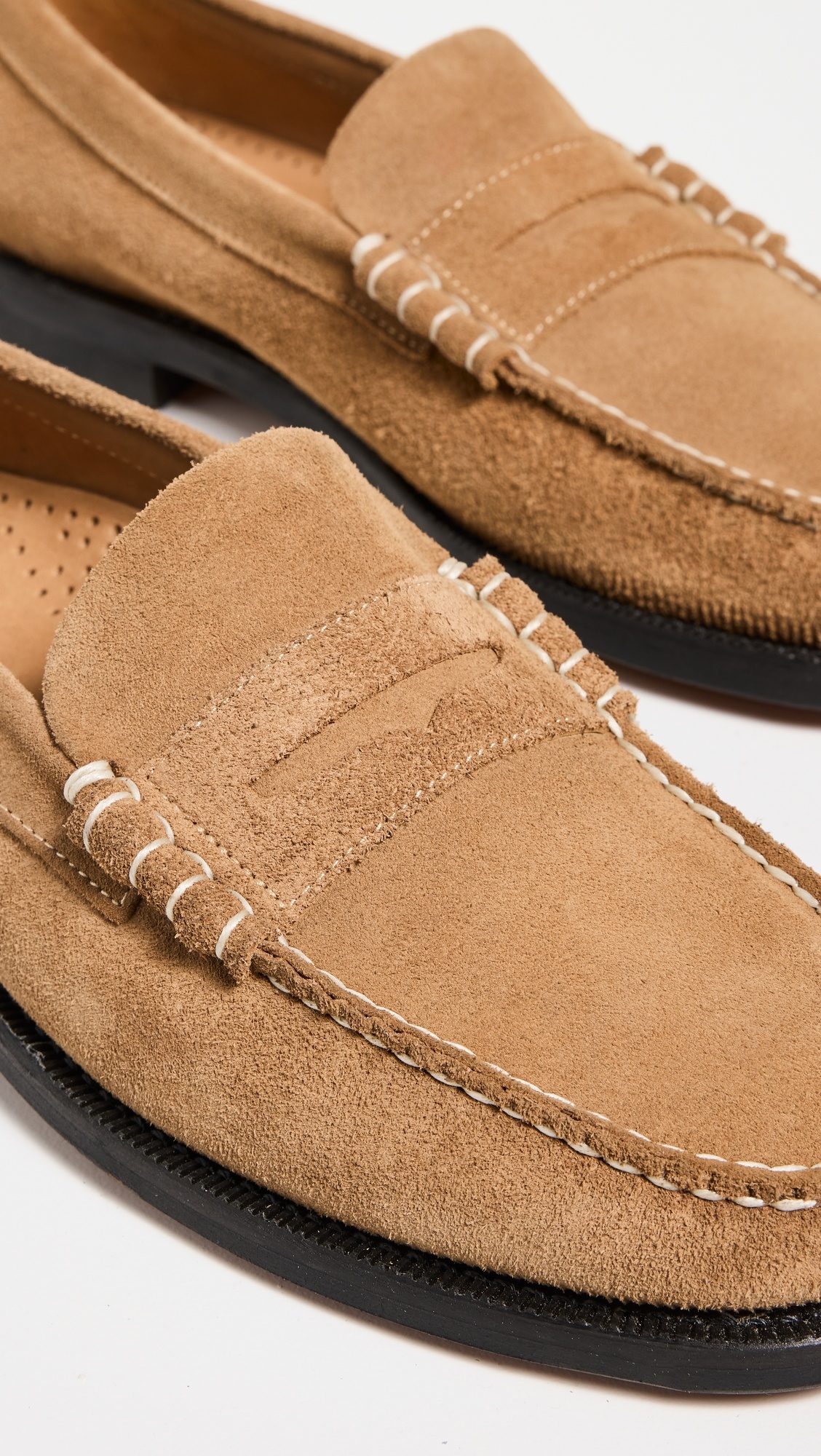 Classic Dan Flesh Out Suede Loafers - 4