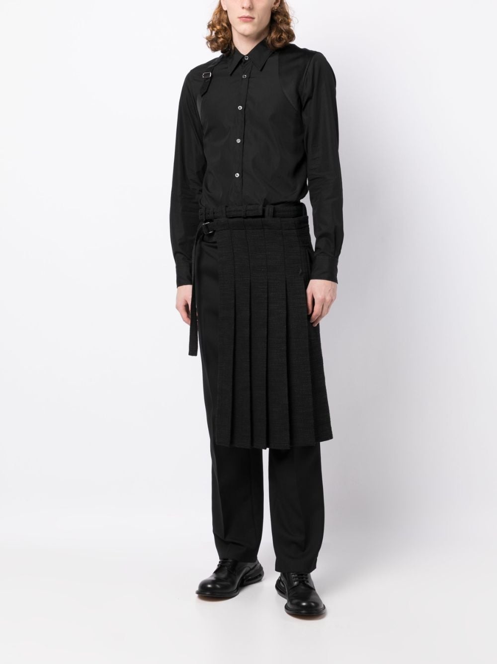 open pleated skirt - 2