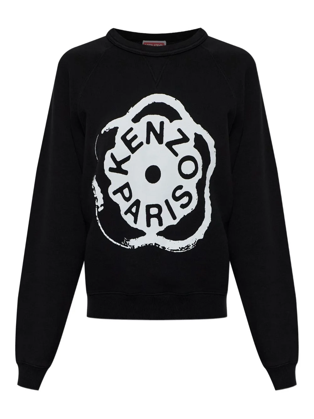 logo print sweater - 1