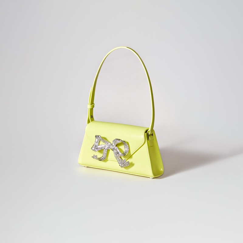 Lime Bow Mini Shoulder Bag 2
