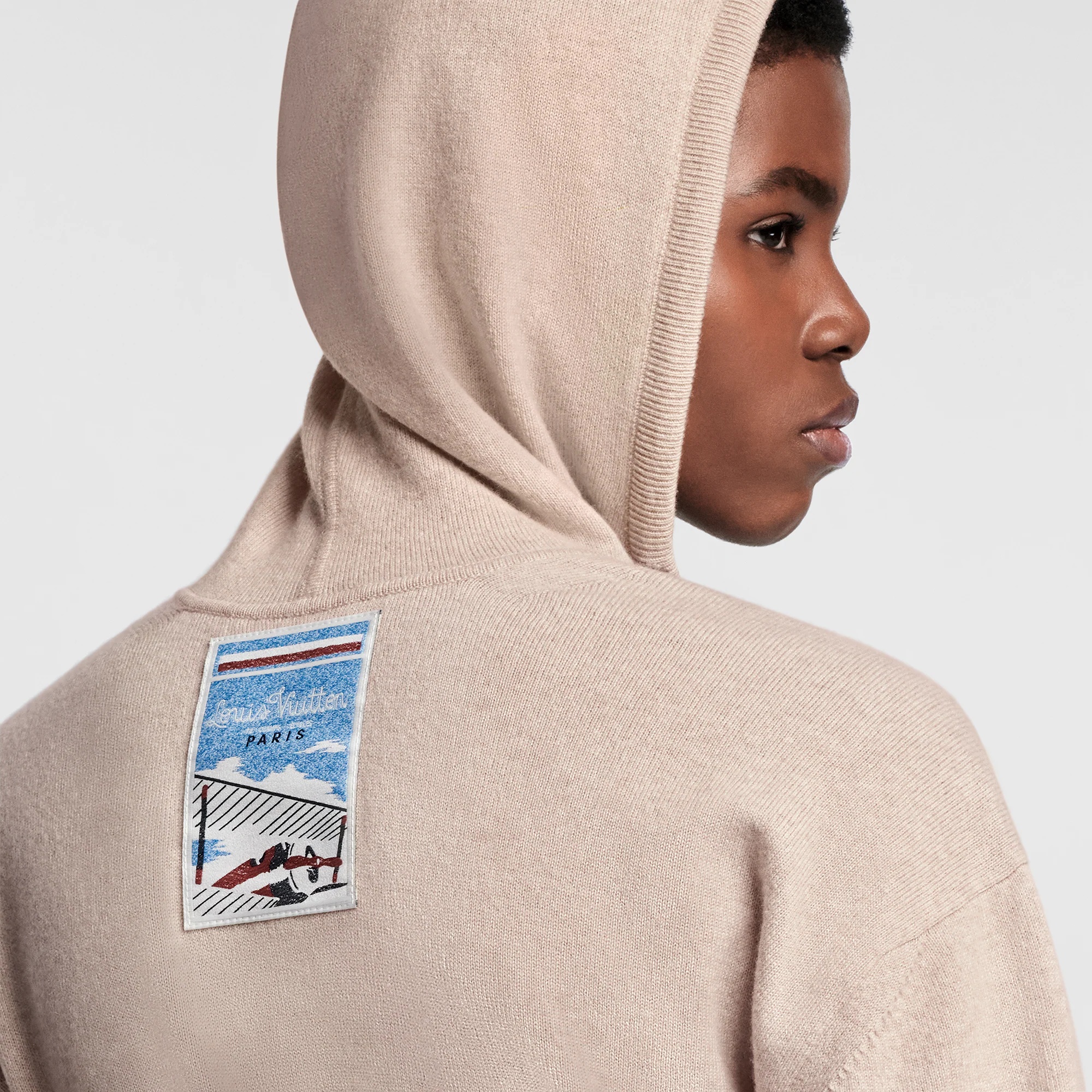 Cashmere Zip-Up Hoodie - 2
