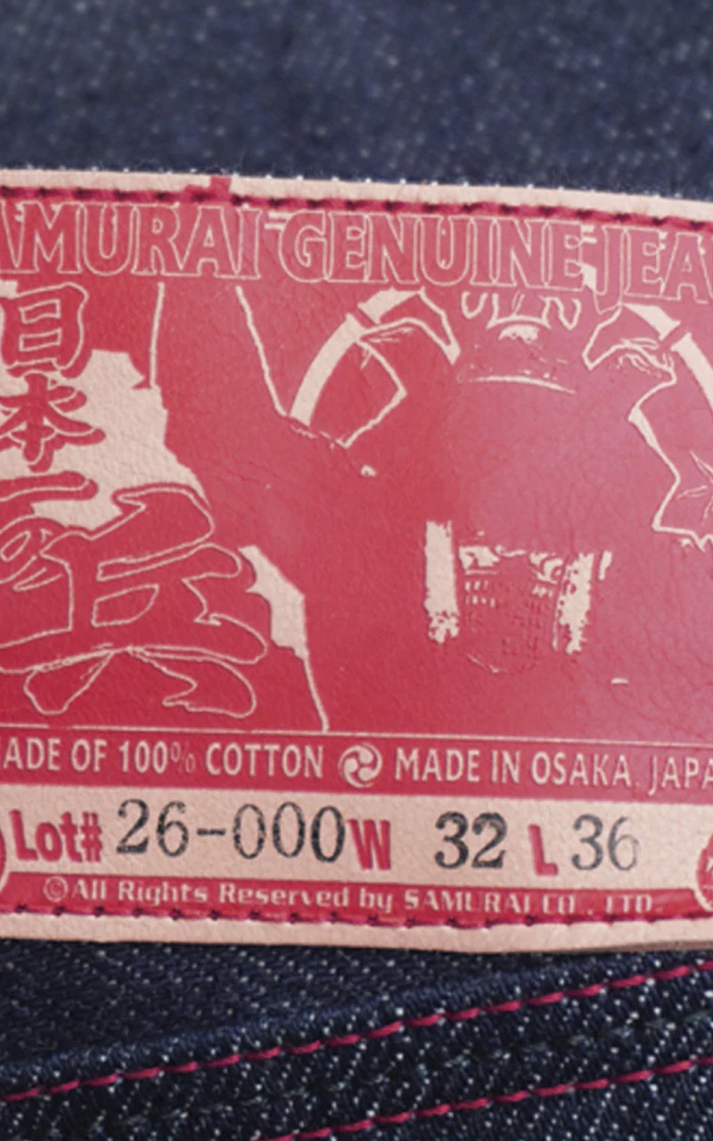 S710XX21OZ-SY HINOMOTO ICHI NO TSUWAMONO JEANS 21OZ - 5